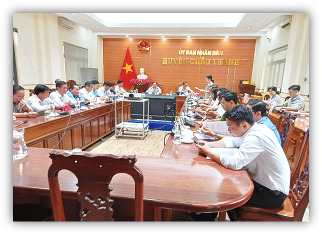 Chi cục THADS huyện Châu Thành tổ chức Hội nghị sơ kết 06 tháng đầu năm 2023