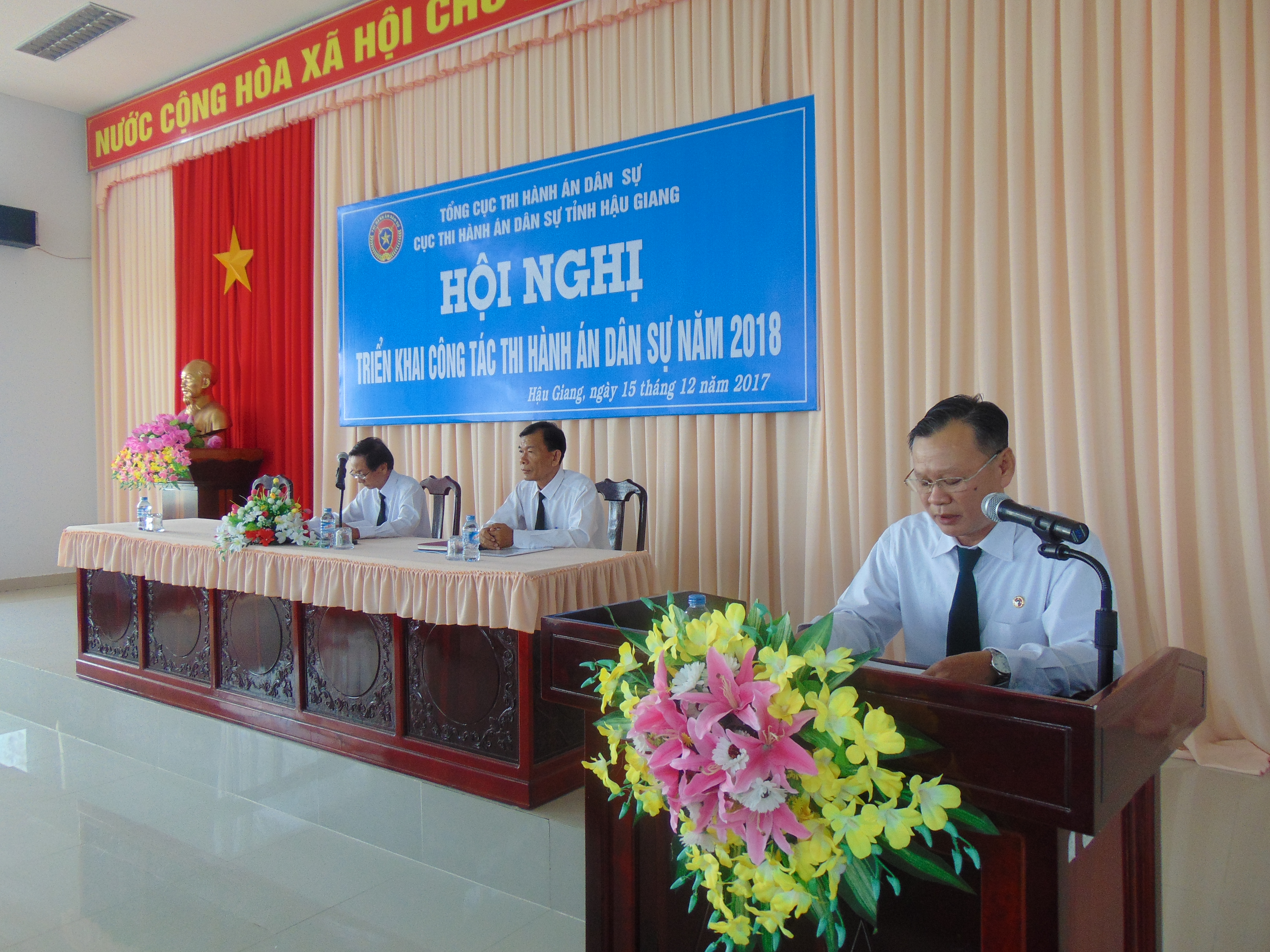 Hội nghị triển khai công tác Thi hành án dân sự trên địa bàn tỉnh Hậu Giang