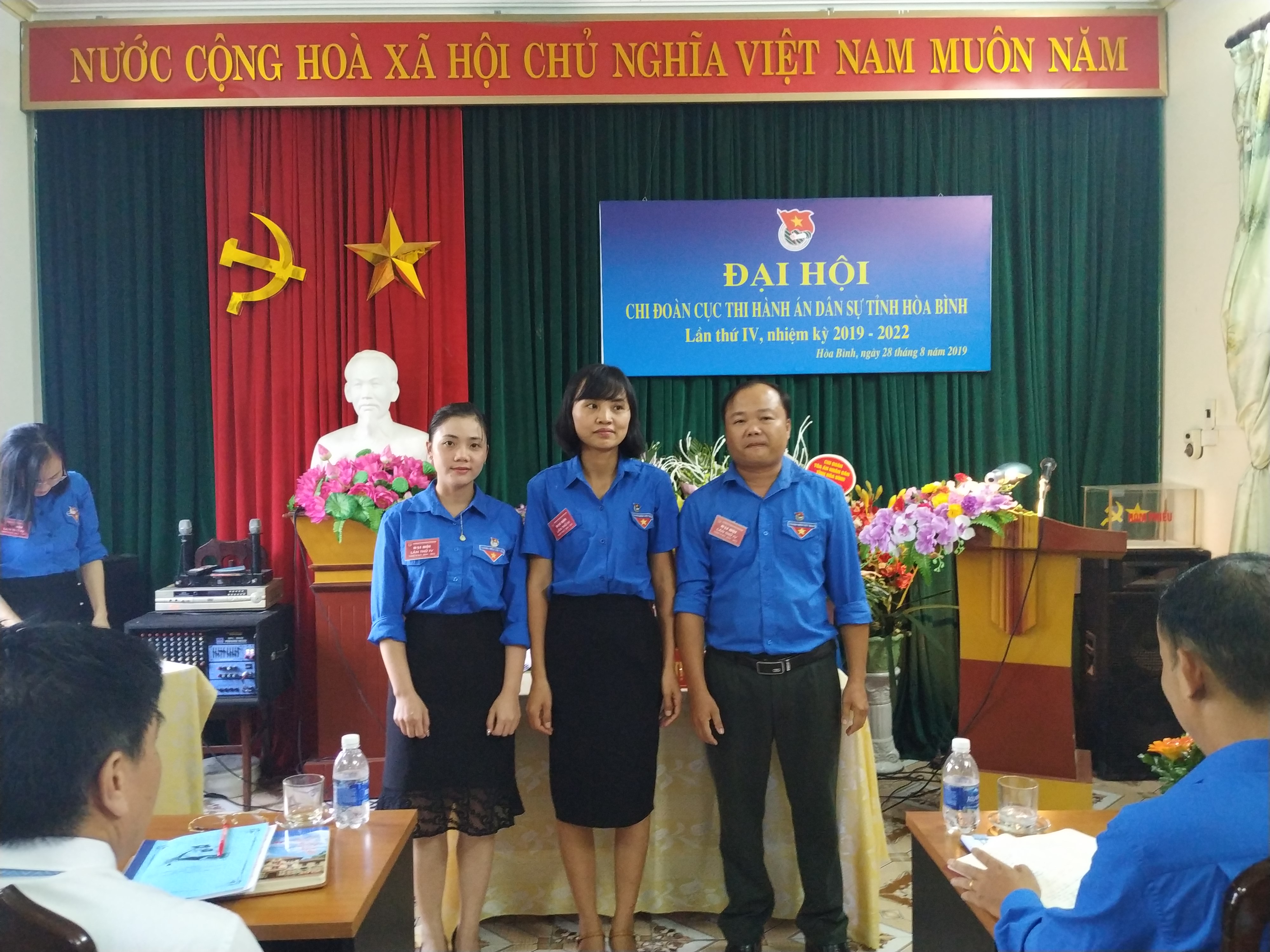 Đoàn TNCS Hồ Chí Minh Cục thi hành án dân sự tỉnh Hòa Bình tổ chức Đại hội Chi đoàn nhiệm kỳ IV (2019-2022)