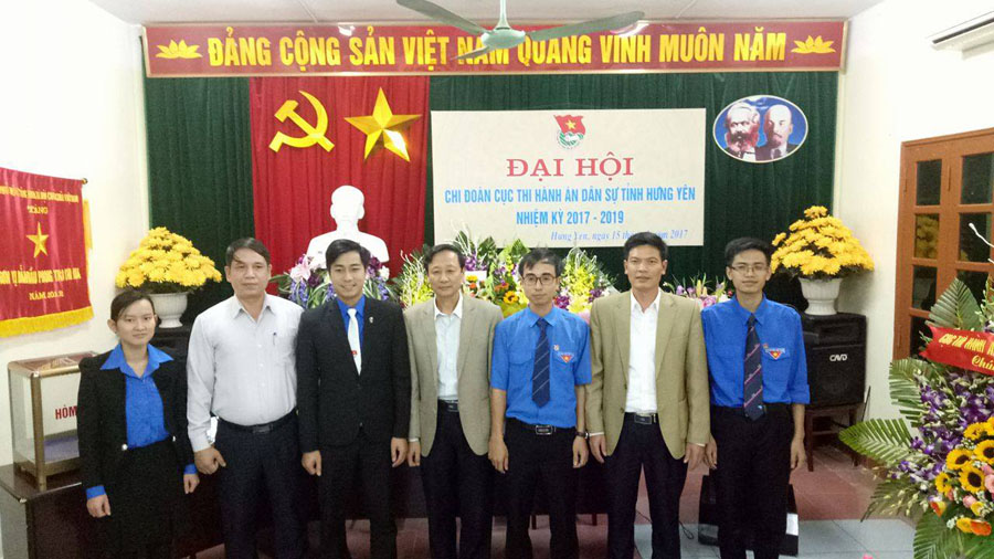 Đoàn TNCS Hồ Chí Minh Cục Thi hành án dân sự tỉnh Hưng Yên tổ chức Đại hội Chi đoàn TNCS Hồ Chí Minh nhiệm kỳ 2017-2019