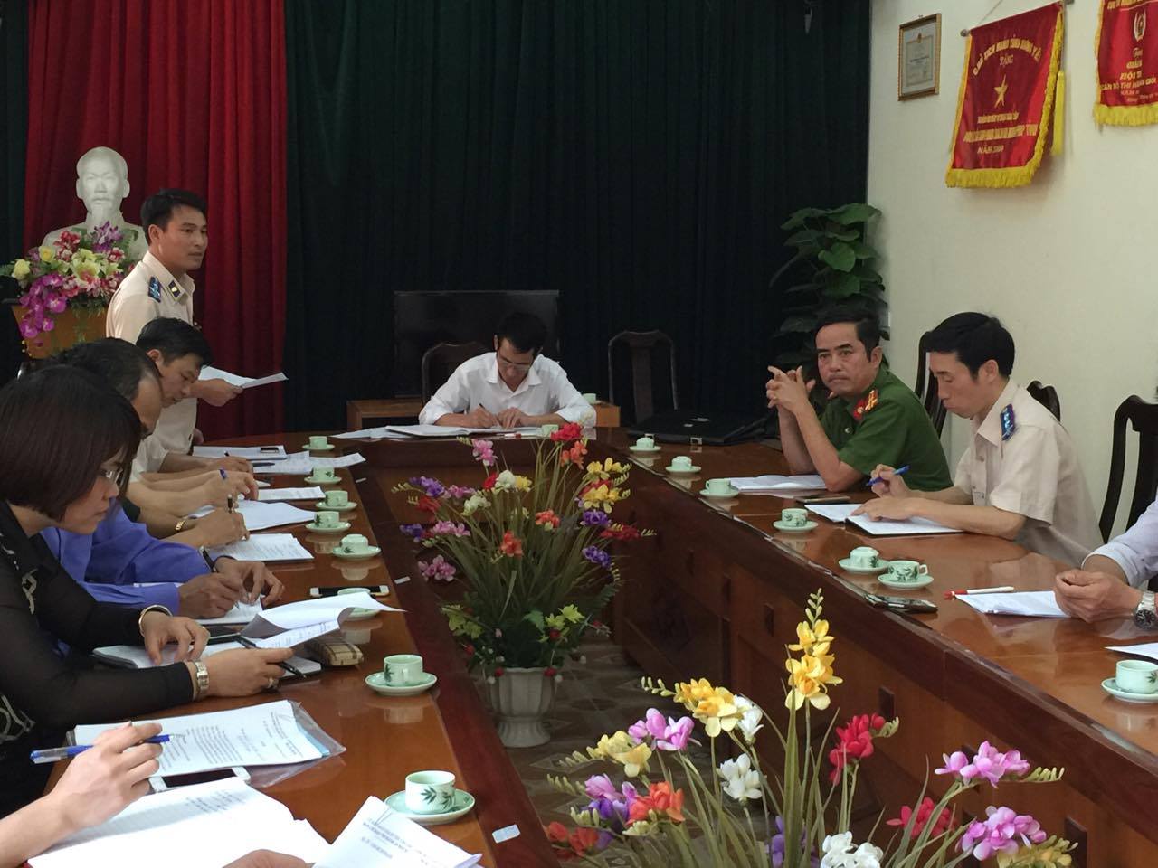 Ban Chỉ đạo Thi hành án dân sự huyện Văn Lâm tổ chức hội nghị giao ban định kỳ