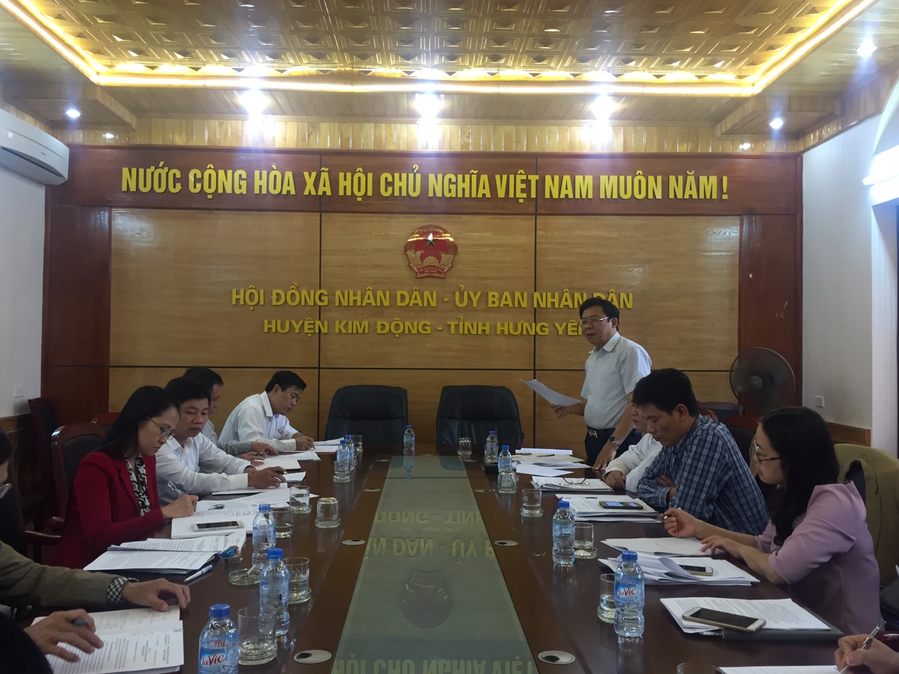 Đoàn kiểm tra số 04 của Ban Chỉ đạo Thi hành án dân sự tỉnh kiểm tra hoạt động Ban Chỉ đạo Thi hành án dân sự huyện Kim Động