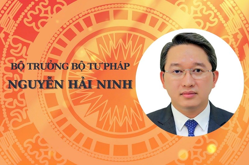 Bộ trưởng Bộ Tư pháp Nguyễn Hải Ninh