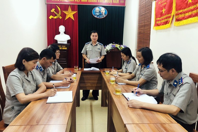 Chi cục Thi hành án dân sự huyện Kim Động thi hành vượt chỉ tiêu được giao