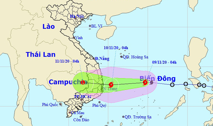 Chỉ đạo của Cục THADS tỉnh Khánh Hòa về việc tập trung phòng chống bão số 12 (Etau) và mưa lũ