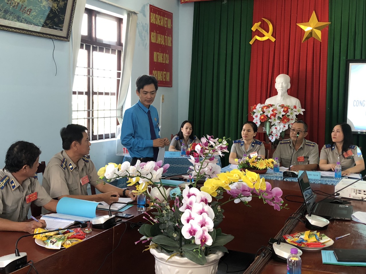 Chi cục Thi hành án dân sự huyện Vạn Ninh tổ chức Đại hội Công đoàn cơ sở  lần thứ III, nhiệm kỳ 2023 – 2028.