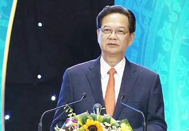 Thủ tướng Nguyễn Tấn Dũng dự Lễ hưởng ứng Ngày Pháp luật nước Cộng hòa xã hội chủ nghĩa Việt Nam năm 2015