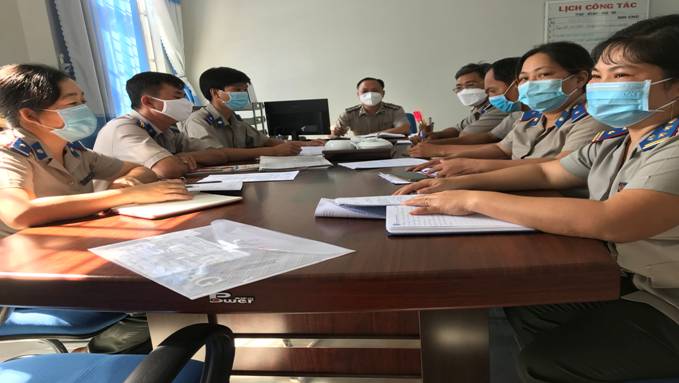 Chi cục THADS huyện Giang Thành  triển khai nhiệm vụ công tác năm 2022