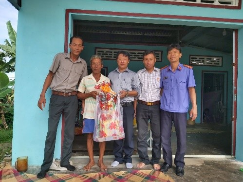 Chi cục Thi hành án dân sự huyện Giang Thành, tỉnh Kiên Giang  góp phần xây dựng nông thôn mới