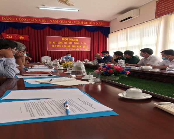 Cục THADS tỉnh Kiên Giang tổ chức hội nghị cán bộ công chức  năm 2017