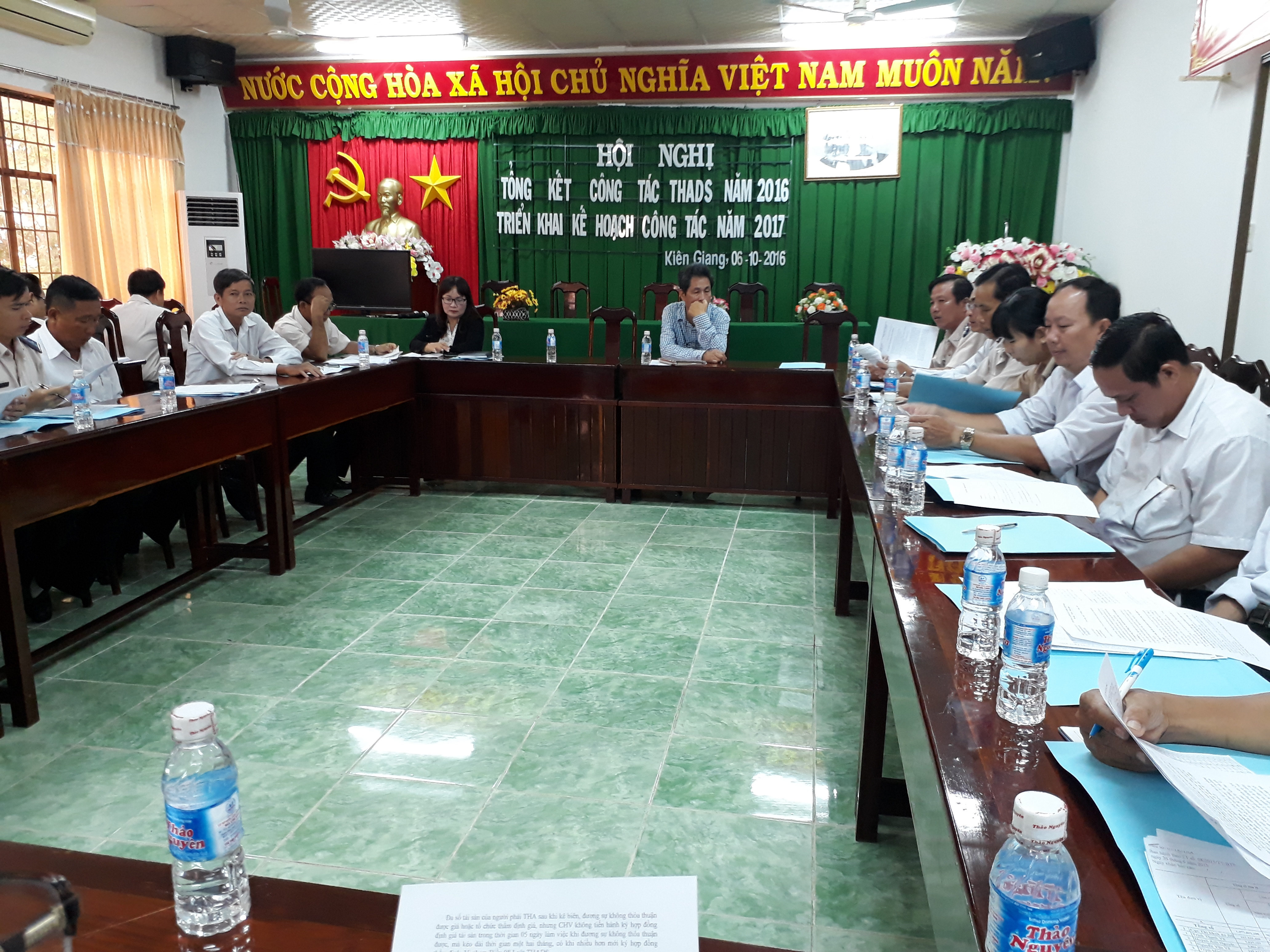 Cục Thi hành án dân sự tỉnh Kiên Giang hội nghị tổng kết năm 2016