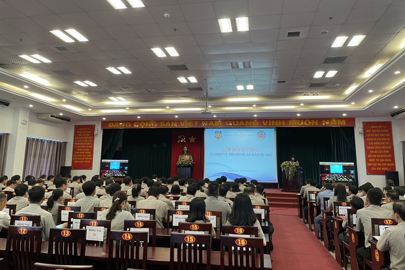 Tổng cục Thi hành án dân sự khai mạc Lớp bồi dưỡng nghiệp vụ thi hành án dân sự tại tỉnh Khánh Hoà (Lớp thứ 05)