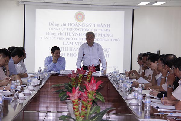 Tổng cục Thi hành án dân sự và Ủy ban nhân dân thành phố Hồ Chí Minh quan tâm chỉ đạo công tác thi hành án dân sự tại Cục Thi hành án dân sự thành phố Hồ Chí Minh