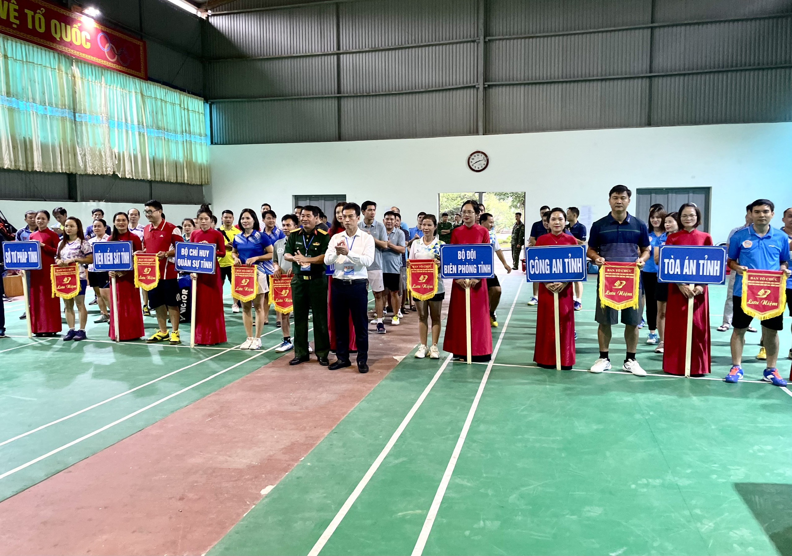 Khối thi đua Nội chính tỉnh Lai Châu tổ chức  giải cầu lông lần thứ XVI năm 2023