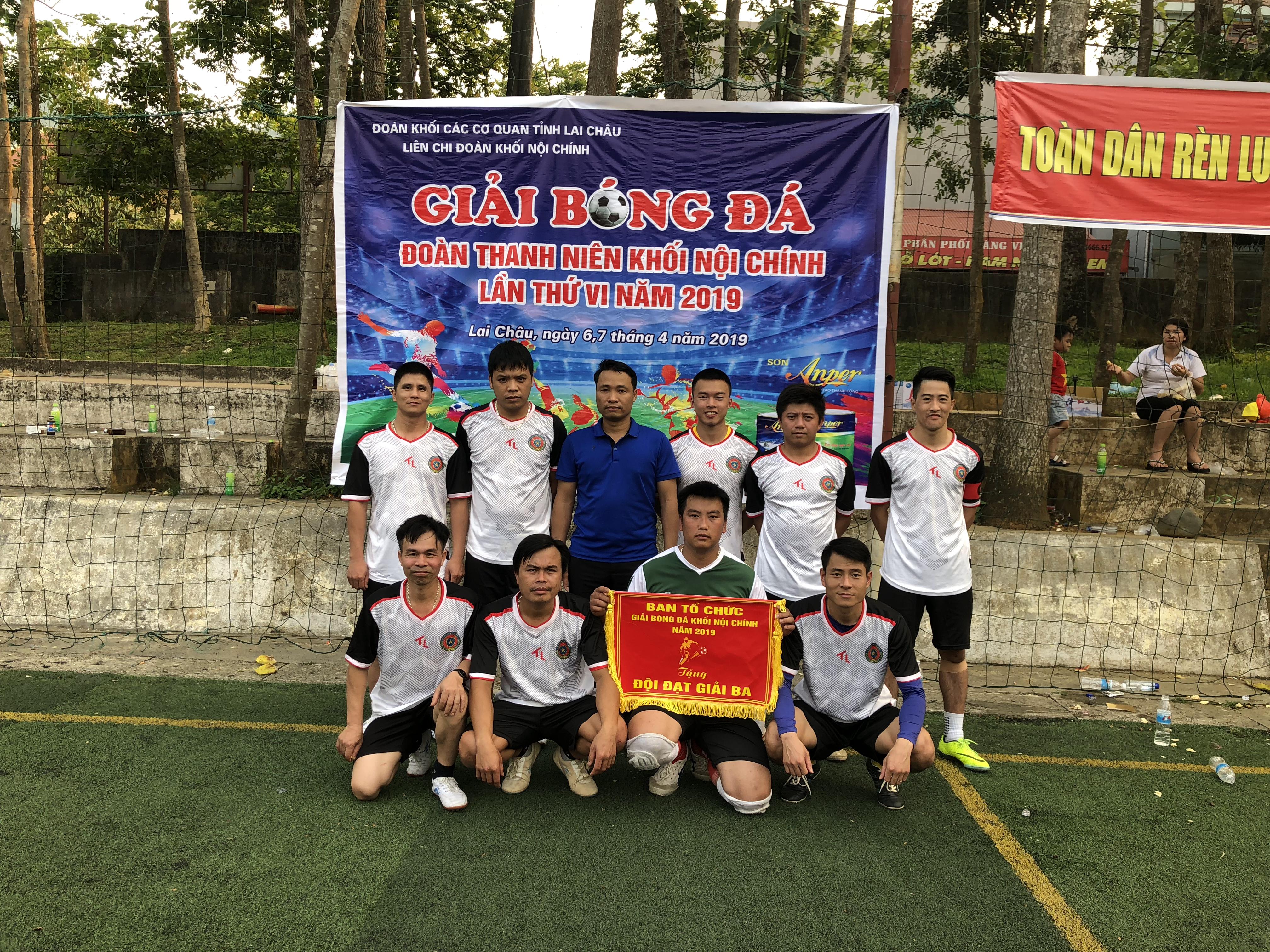 Chi đoàn Cục Thi hành án dân sự tỉnh Lai Châu tham gia giải bóng đá thanh niên khối nội chính tỉnh Lai Châu lần thứ VI năm 2019