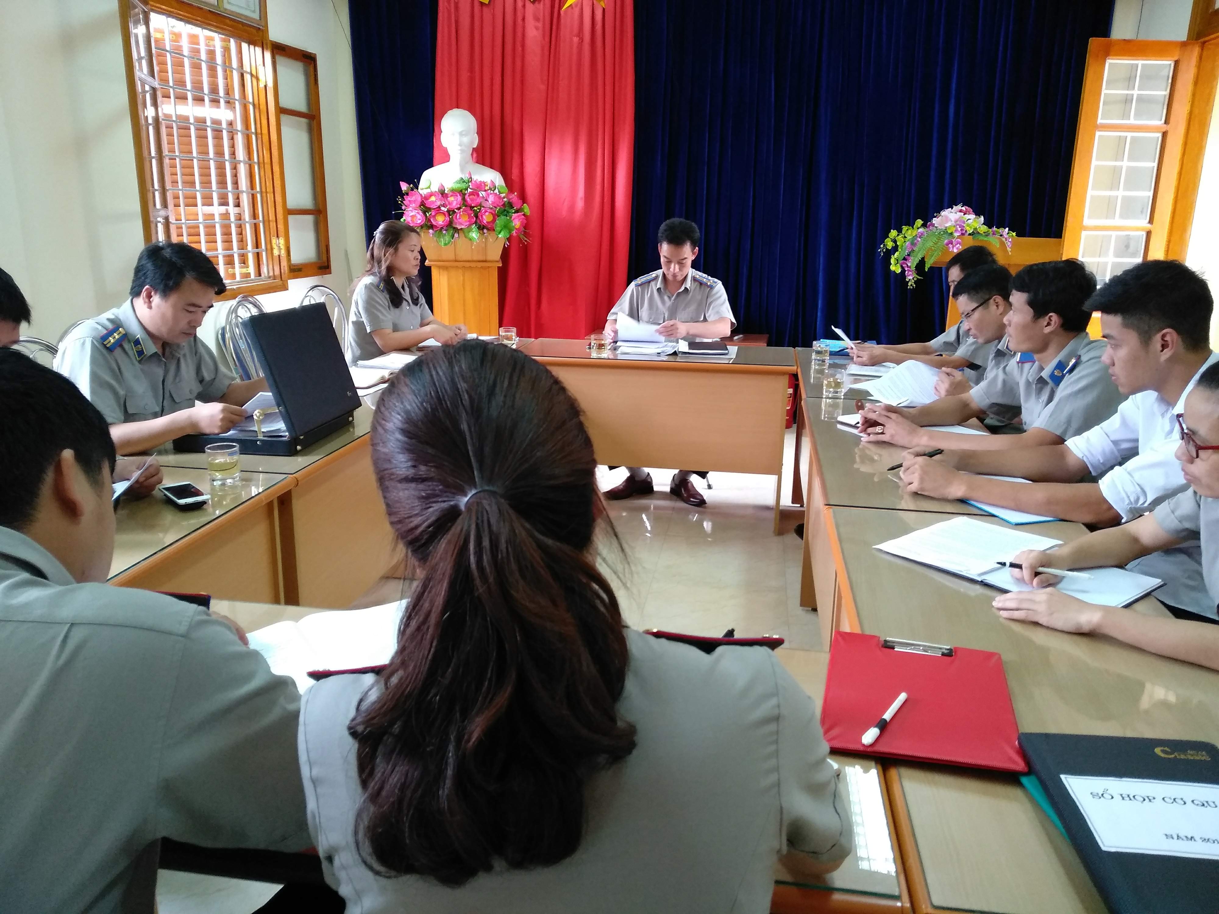 Cục Thi hành án dân sự tỉnh kiểm tra toàn diện công tác thi hành án dân sự, hành chính tại Chi cục Thi hành án dân sự huyện Than Uyên