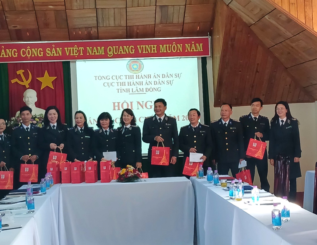 Hội nghị công chức, người lao động Cục Thi hành án dân sự tỉnh Lâm Đồng
