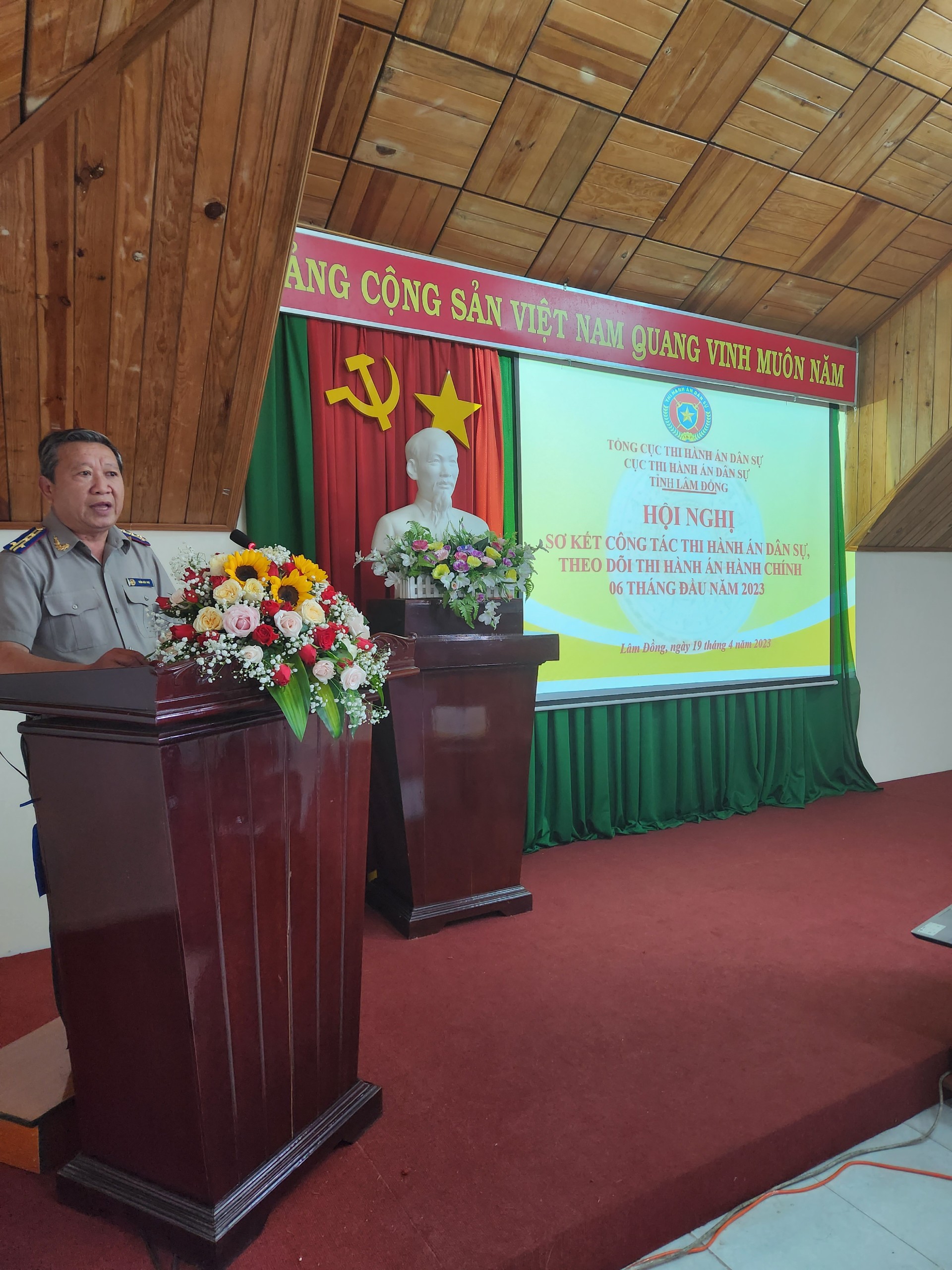 Cục THADS tỉnh Lâm Đồng sơ kết 06 tháng công tác THADS, theo dõi THAHC năm 2023