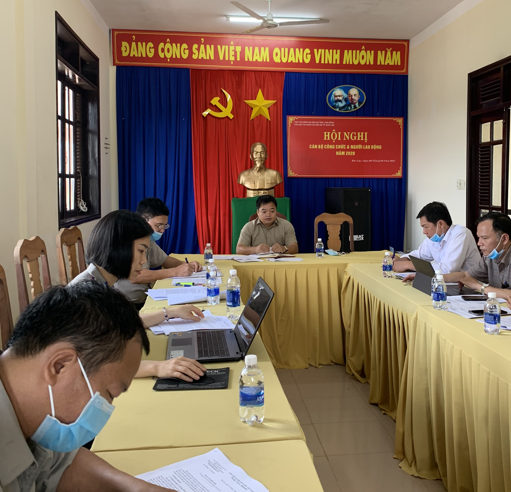 Cục Thi hành án dân sự tỉnh Lâm Đồng đã tổ chức Hội nghị sơ kết công tác thi hành án dân sự, theo dõi thi hành án hành chính 06 tháng đầu năm 2020