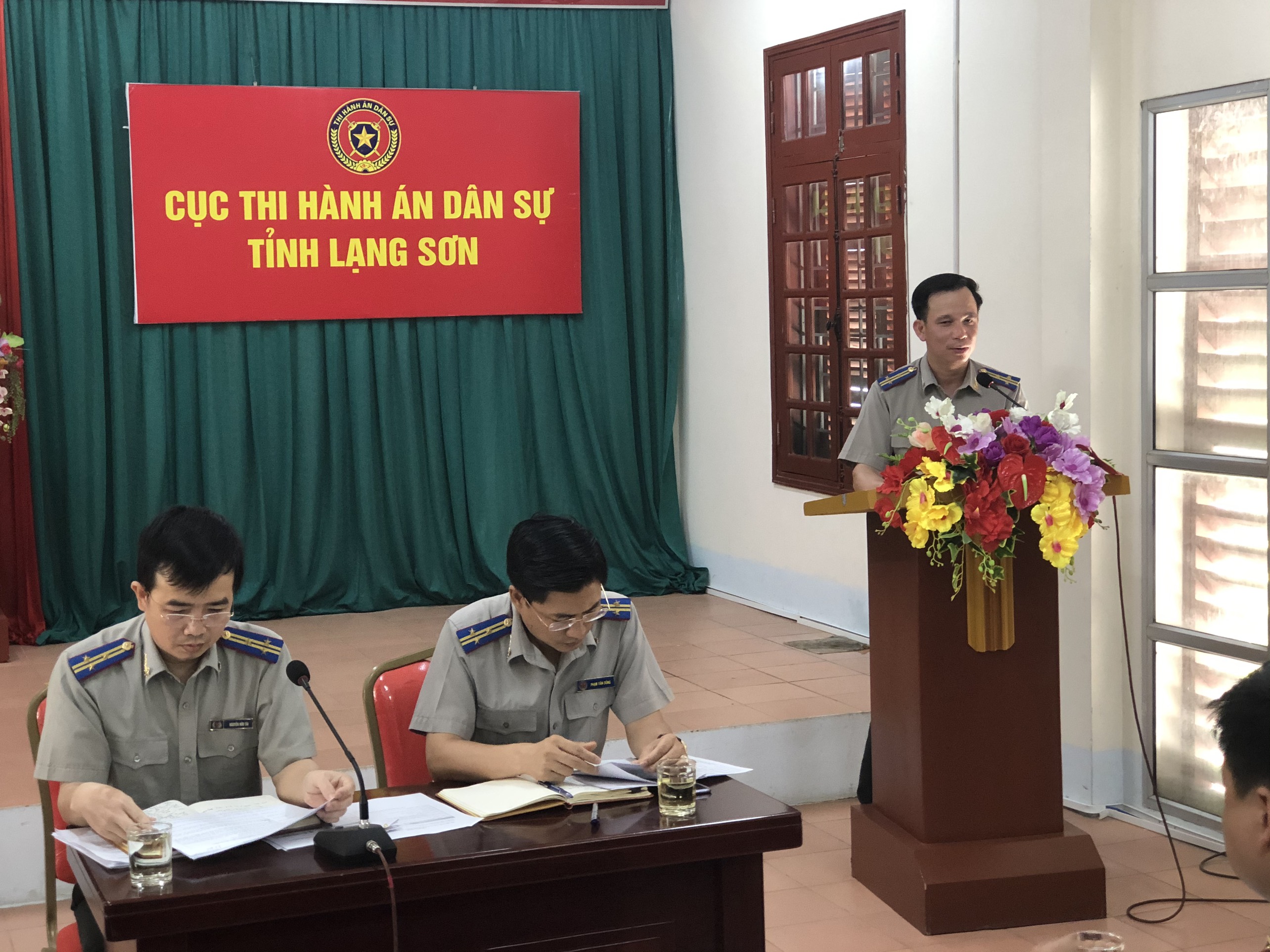 Cục THADS tỉnh Lạng Sơn tổ chức Hội nghị biểu dương điển hình tiên tiến cấp cơ sở giai đoạn 2015-2020, Hội nghị sơ kết công tác thi hành án dân sự 6 tháng đầu năm 2020