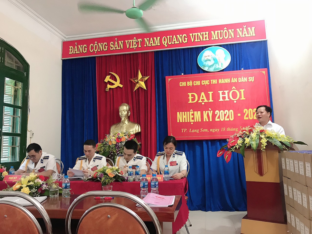 Chi cục THADS thành phố Lạng Sơn tổ chức thành công Đại hội Chi bộ