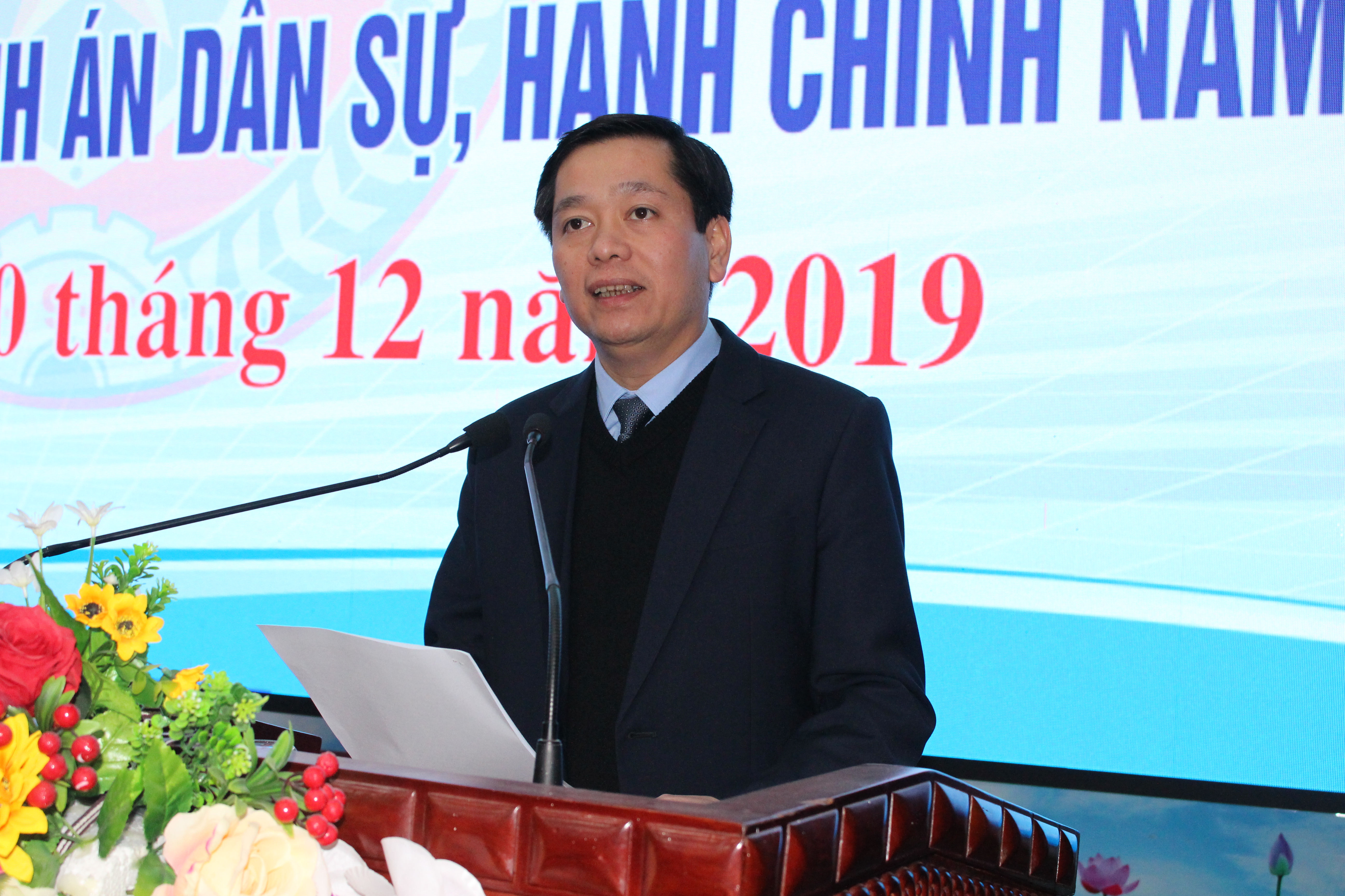 Hội nghị Tổng kết hoạt động Ban chỉ đạo THADS tỉnh Lạng Sơn năm 2019 và Triển khai công tác THADS, hành chính năm 2020