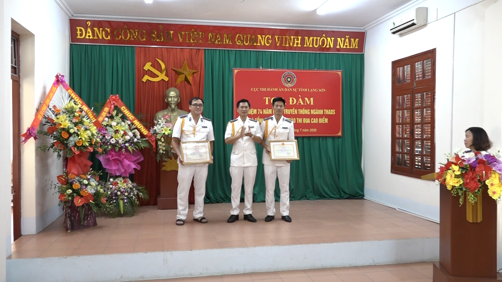Cục Thi hành án dân sự tỉnh Lạng Sơn tổ chức kỷ niệm 74 năm Ngày truyền thống Thi hành án dân sự