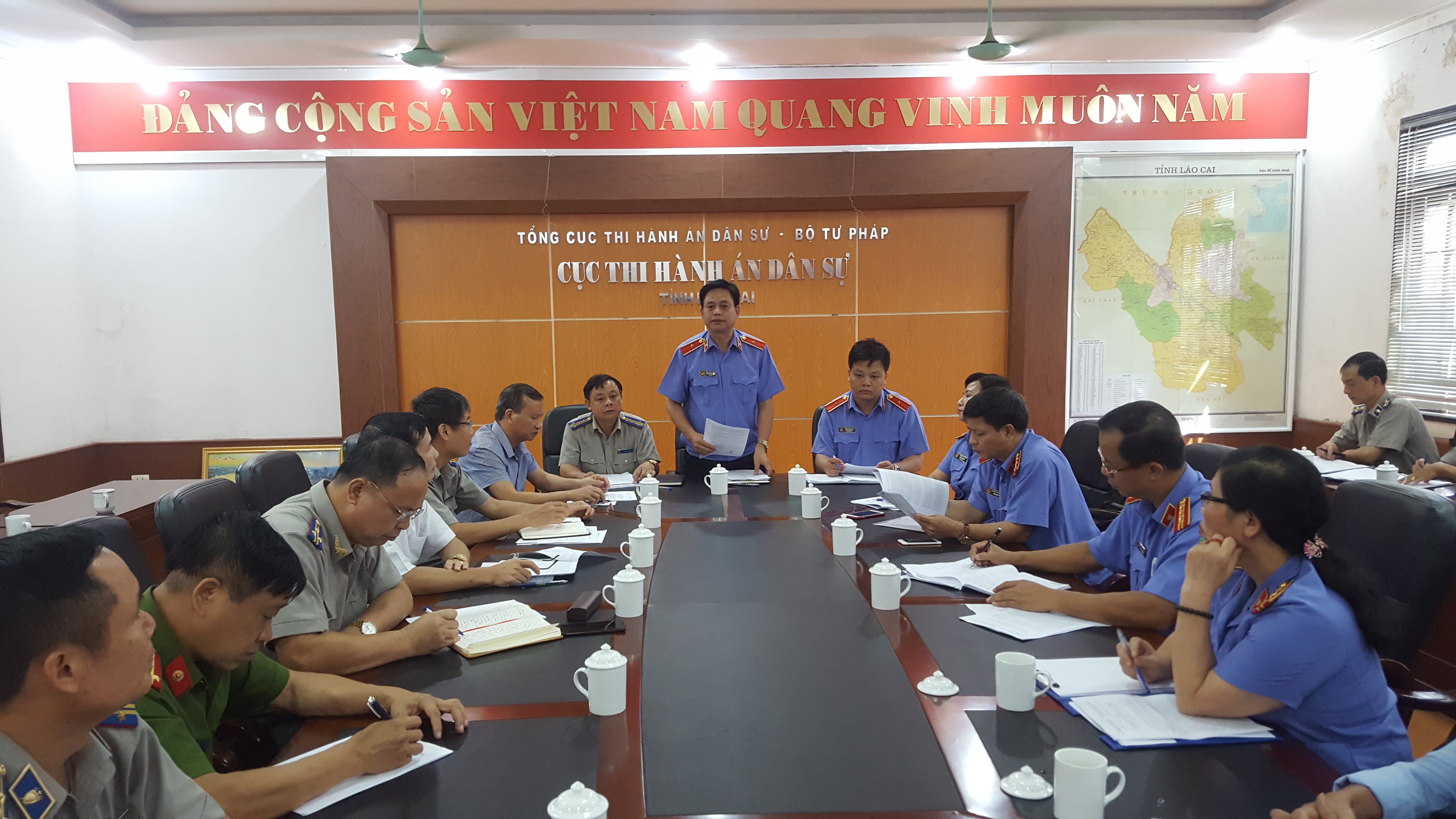 Viện kiểm sát nhân dân tối cao trực tiếp kiểm sát việc tuân theo pháp luật trong hoạt động thi hành án dân sự tại Cục Thi hành án dân sự tỉnh Lào Cai
