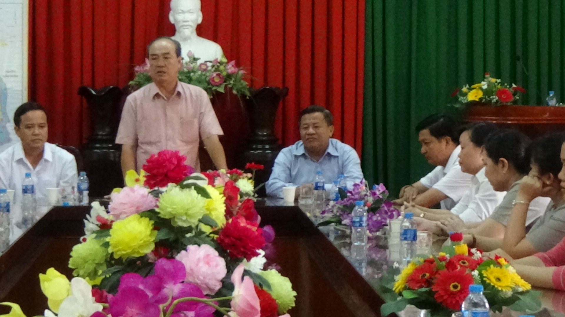 Cục Thi hành án dân sự tỉnh Long An trao đổi về công tác THADS tại huyện Châu Thành