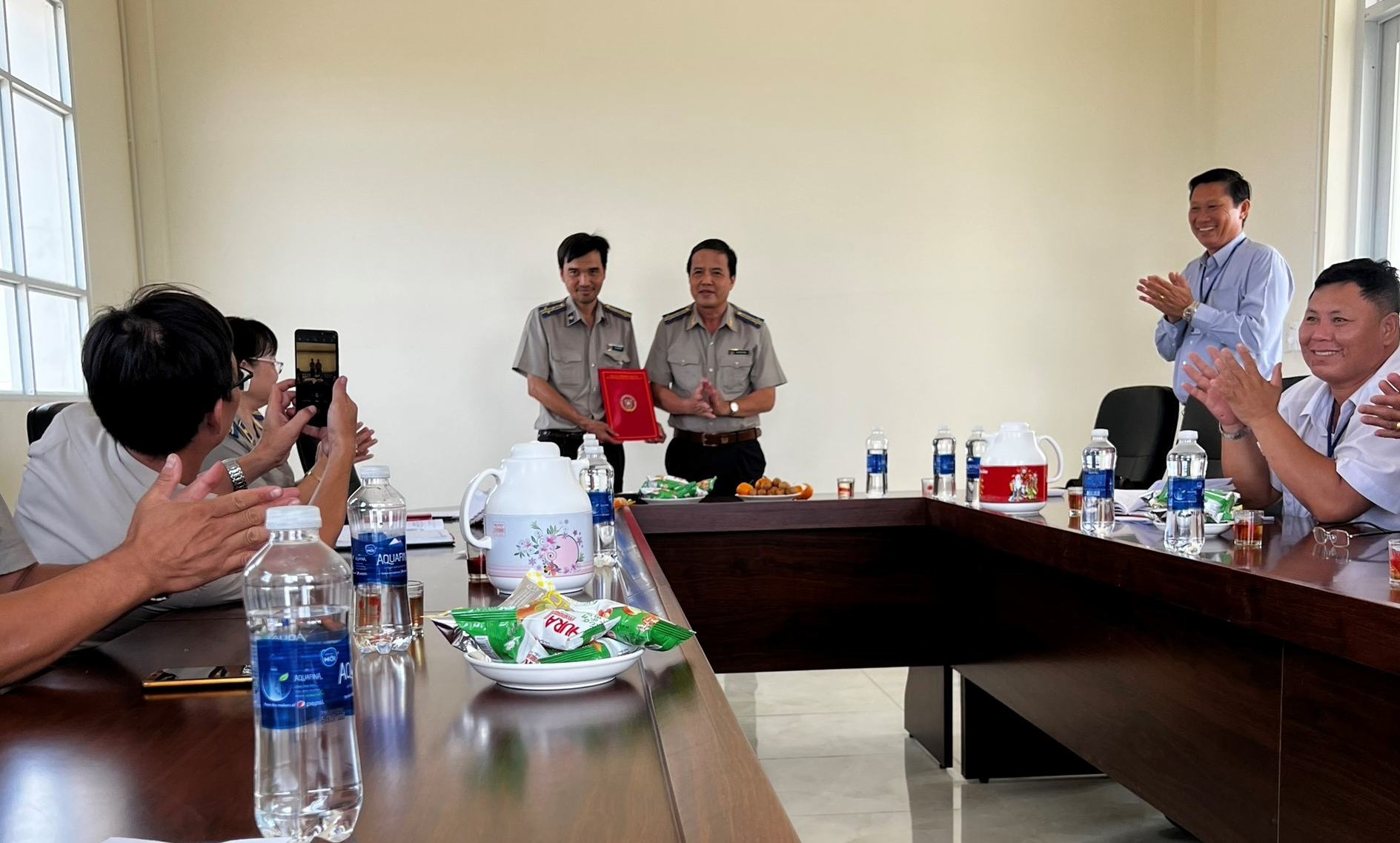Mộc Hóa: Công bố Quyết định bổ nhiệm Phó Chi cục trưởng Chi cục Thi hành án dân sự huyện Mộc Hóa