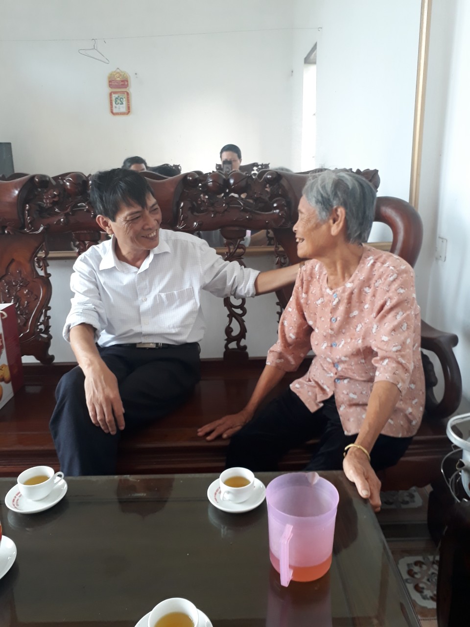 Hoạt động đền ơn đáp nghĩa nhân ngày 27/7 tại Cục Thi hành án dân sự tỉnh Nam Định