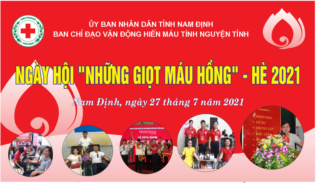Cục Thi hành án dân sự tỉnh Nam Định tham gia ngày hội “Những giọt máu hồng” – hè 2021