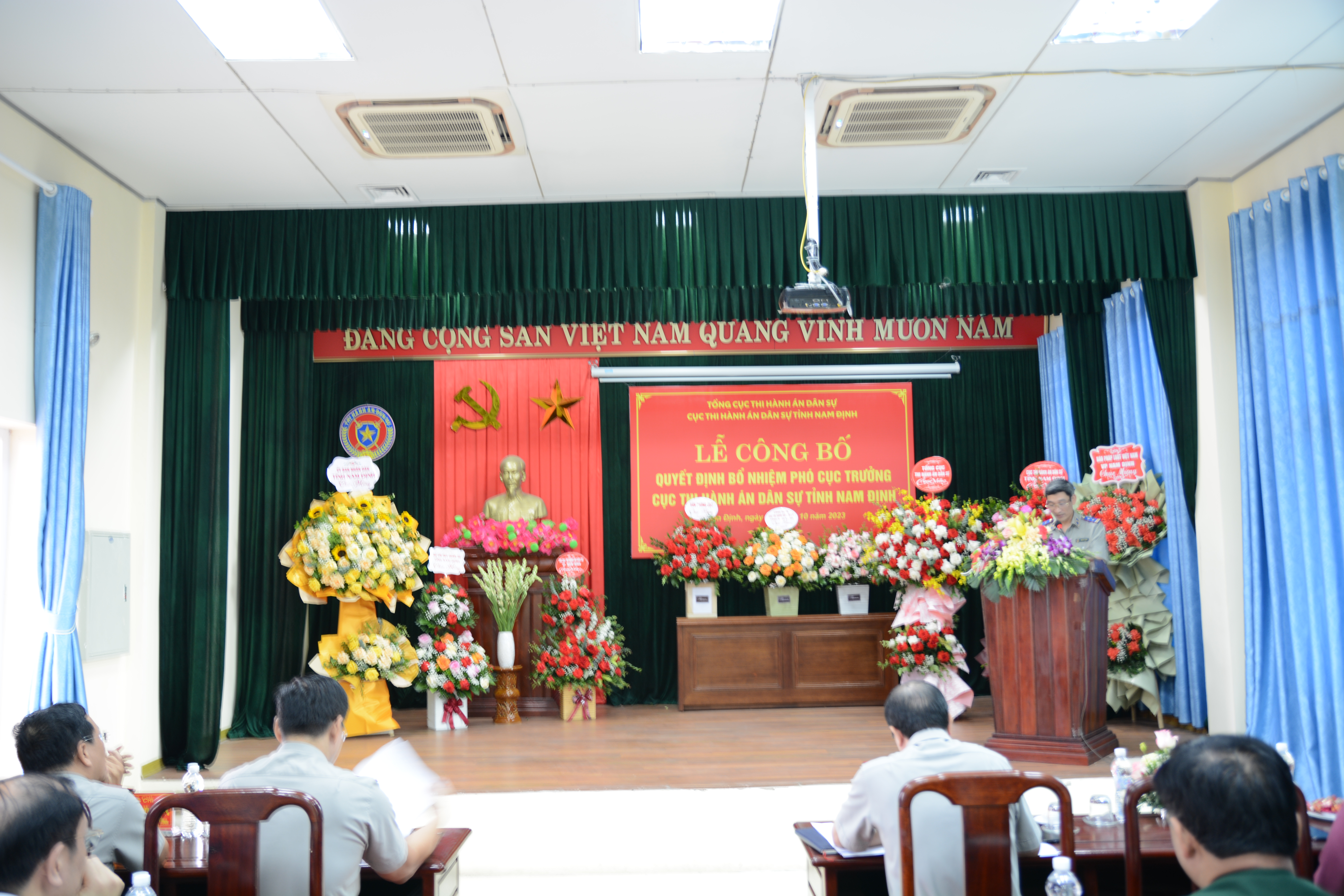 Nam Định có tân Phó Cục trưởng Cục Thi hành án dân sự