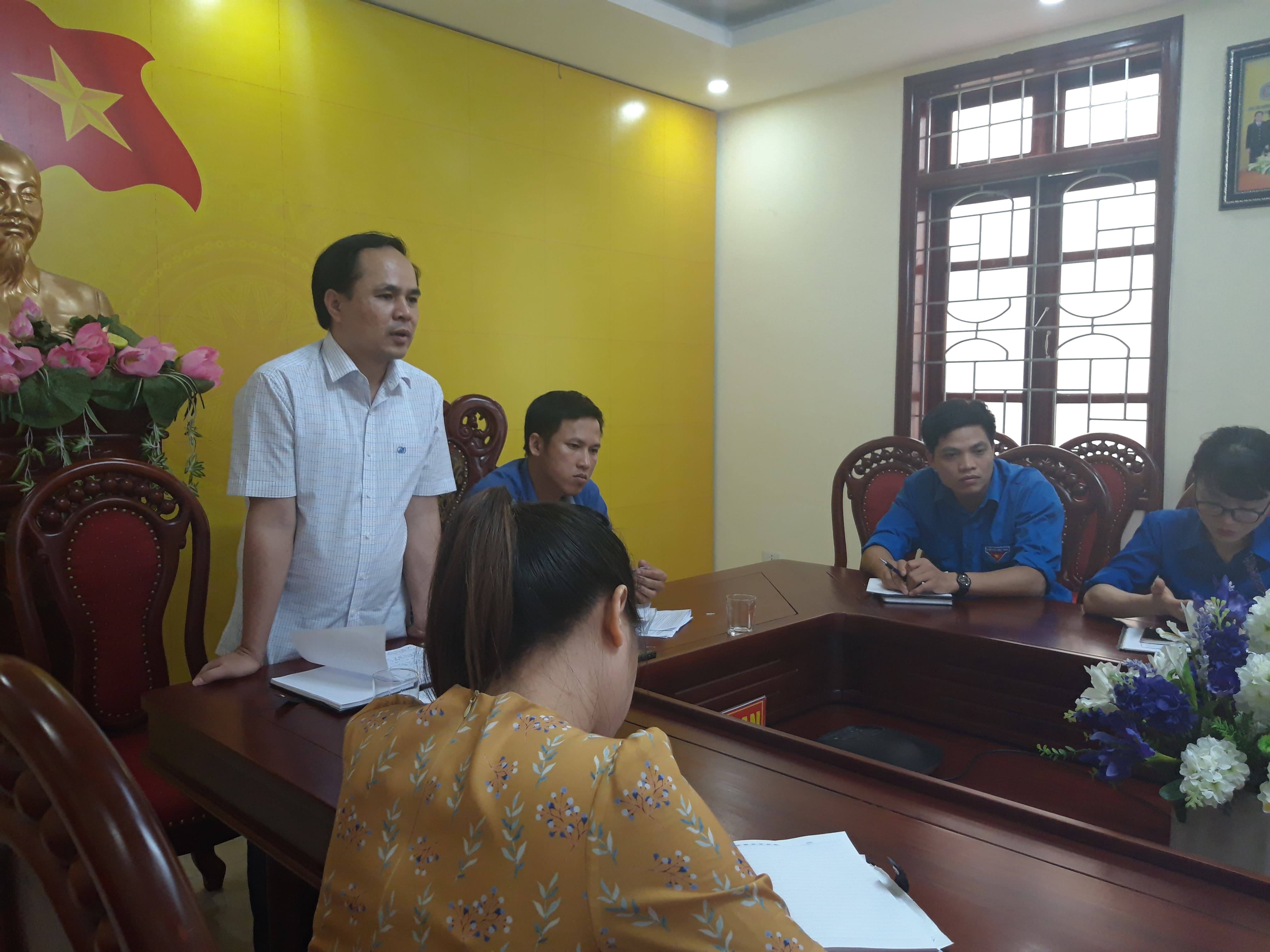 Hội nghị Sơ kết công tác Đoàn và phong trào Đoàn thanh niên Cục Thi hành án dân sự tỉnh Nghệ An 6 tháng đầu năm, triển khai nhiệm vụ 6 tháng cuối năm 2018