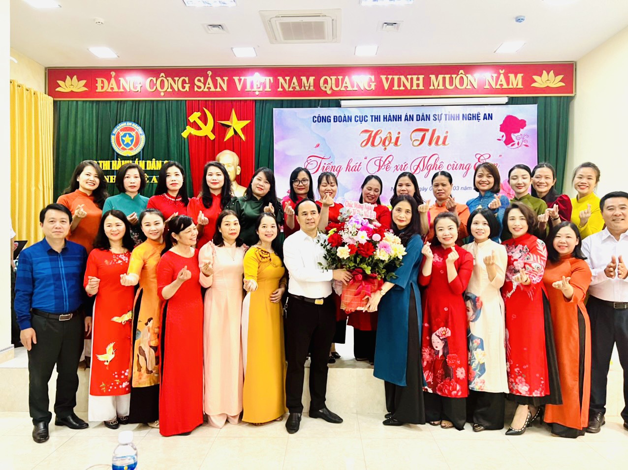 Công đoàn – Cơ quan Cục Thi hành án dân sự tỉnh Nghệ An tổ chức các hoạt động sôi nổi nhân dịp kỷ niệm 113 năm Ngày Quốc tế phụ nữ 8/3