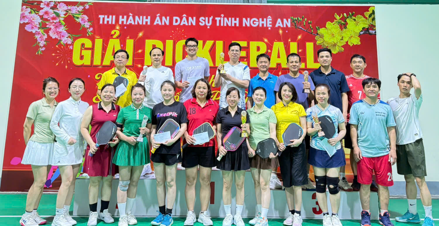 Giải thể thao Pickeball Mừng Xuân Bính Ngọ năm 2026 và ngày Quốc tế Phụ nữ 8/3 - - Sân chơi thể thao và kết nối