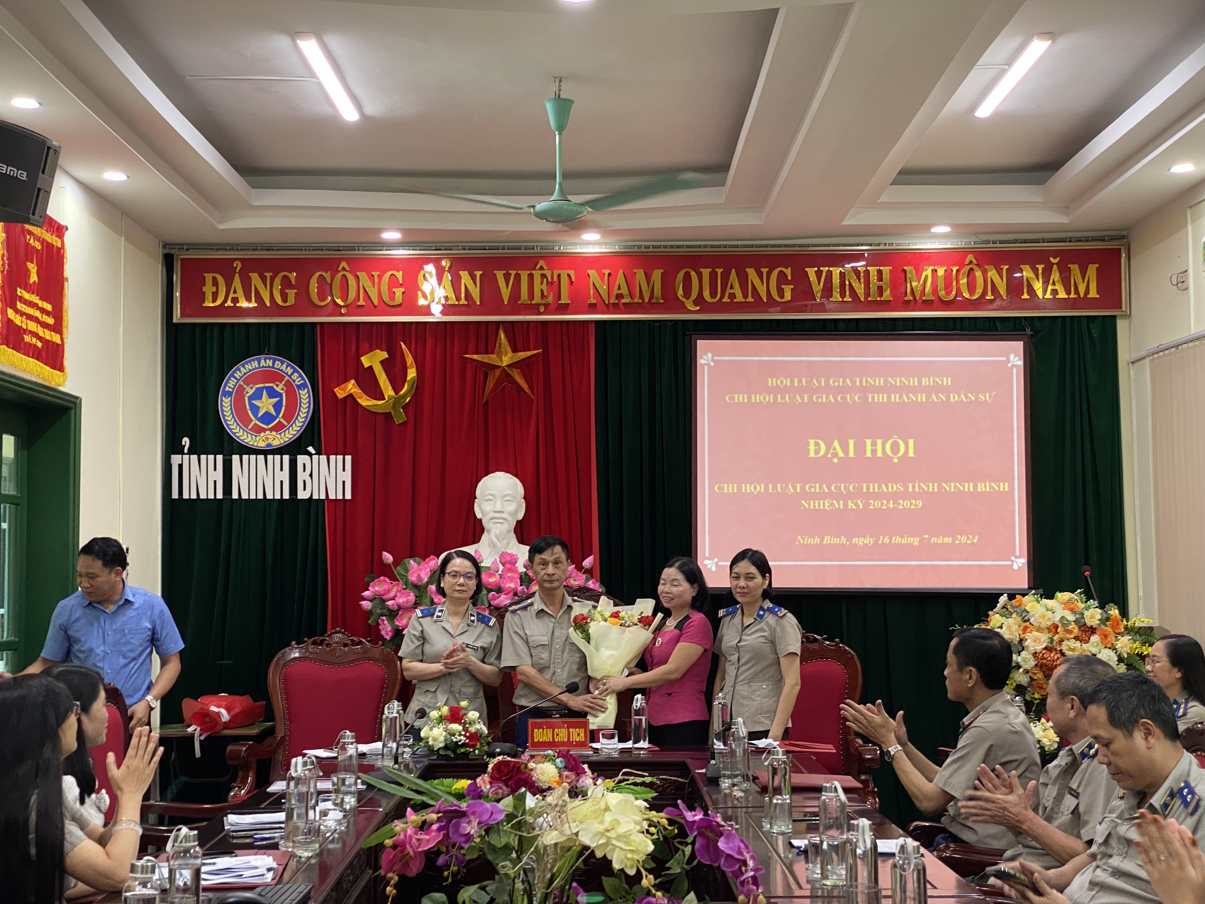 Đại hội Chi hội Luật Gia Cục Thi hành án dân sự tỉnh Ninh Bình 3