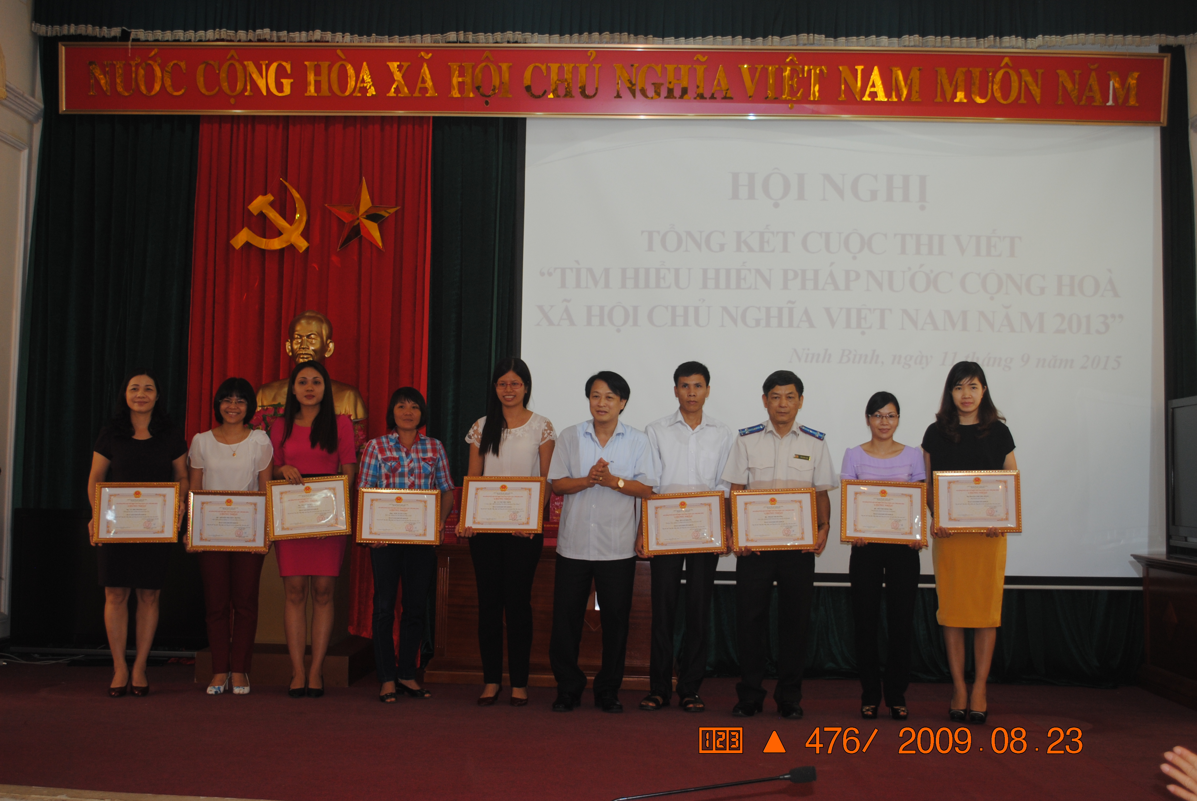 Cục Thi hành án dân sự tỉnh Ninh Bình với cuộc thi 