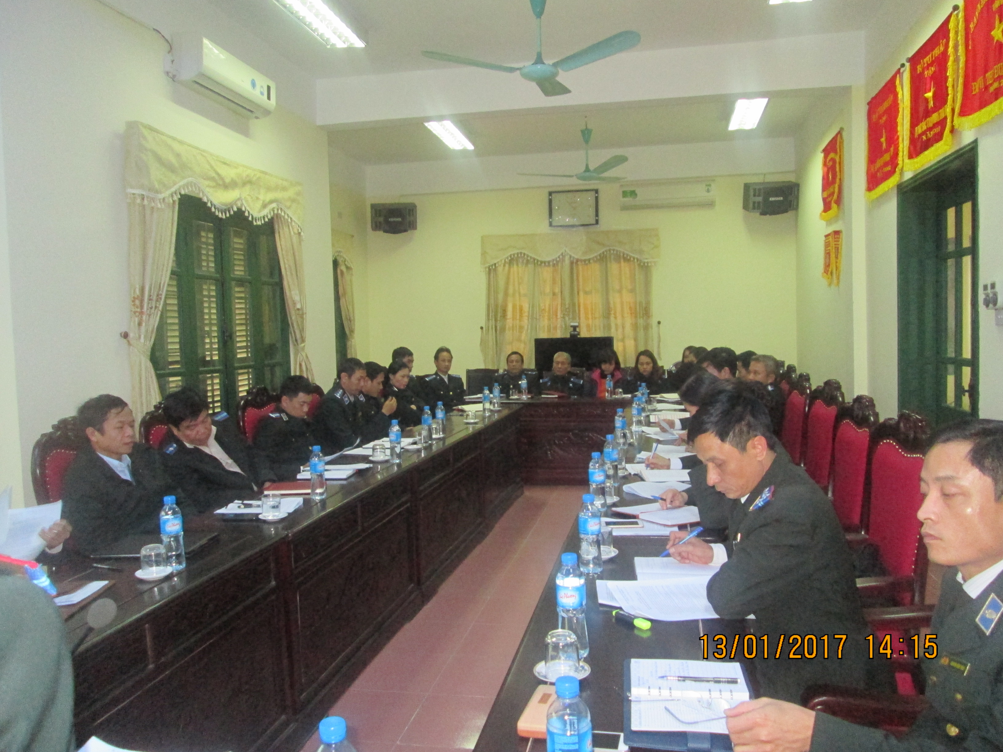 Cục Thi hành án dân sự tỉnh Ninh Bình tổ chức sơ kết công tác quý I, triển khai nhiệm vụ công tác quý II/2017.