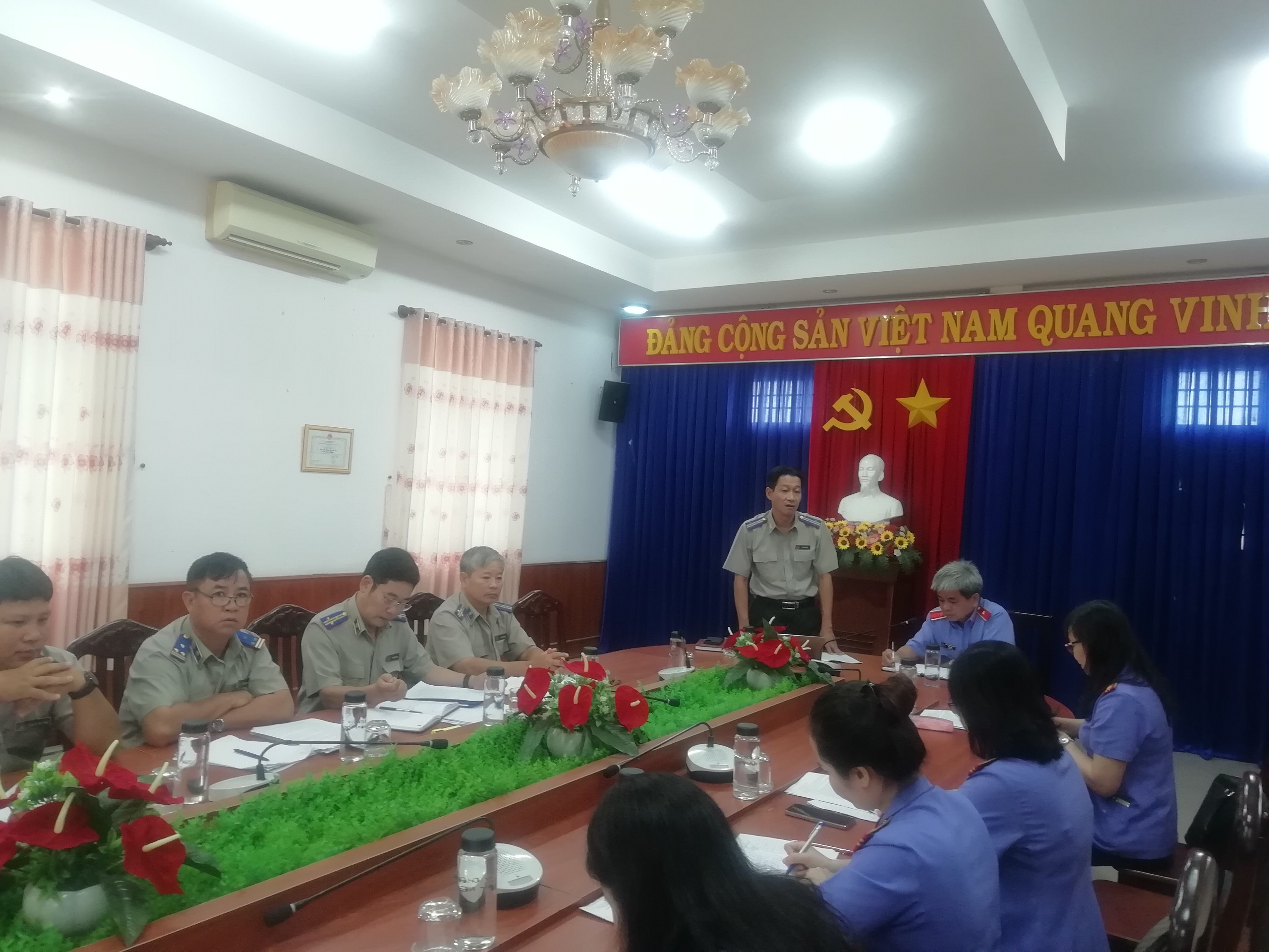 Viện Kiểm sát nhân dân tỉnh Ninh Thuận trực tiếp kiểm sát công tác thi hành án dân sự năm 2023