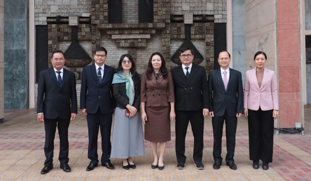 Đoàn công tác của Cục Quản lý Thi hành án dân sự thăm và làm việc tại Ấn Độ