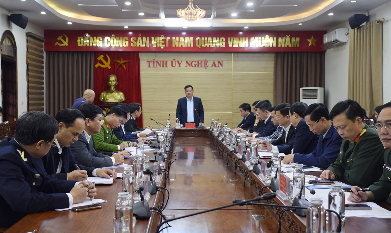 Ban Thường vụ Tỉnh uỷ Nghệ An ban hành Chỉ thị về tăng cường sự lãnh đạo của Đảng đối với công tác thi hành án dân sự, thi hành án hành chính trên địa bàn tỉnh Nghệ An