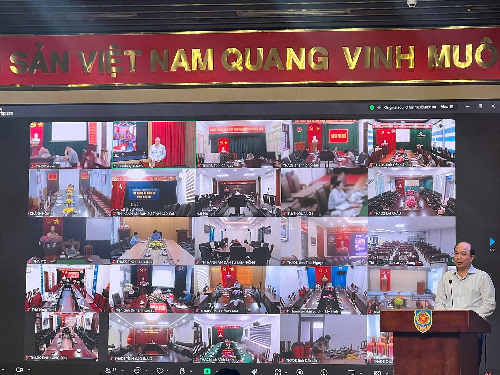 Tọa đàm góp ý xây dựng Nghị định quy định chi tiết Luật Thi hành án dân sự về tổ chức cán bộ và điều kiện bảo đảm hoạt động của Hệ Thống Thi hành án dân sự