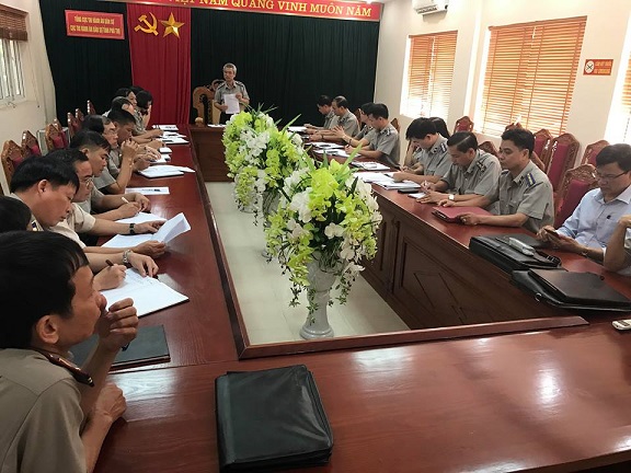 Cục thi hành án dân sự tỉnh Phú Thọ tổ chức hội nghị về công tác quy hoạch chức danh Phó Cục trưởng giao đoạn 2021 - 2026