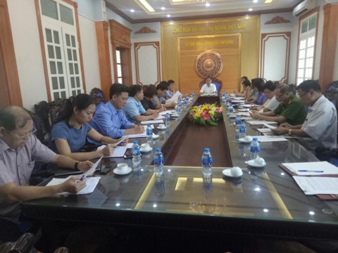Chi cục THADS huyện Tam Nông thực hiện có hiệu quả phong trào thi đua cao điểm thi hành án dân sự về đích sớm