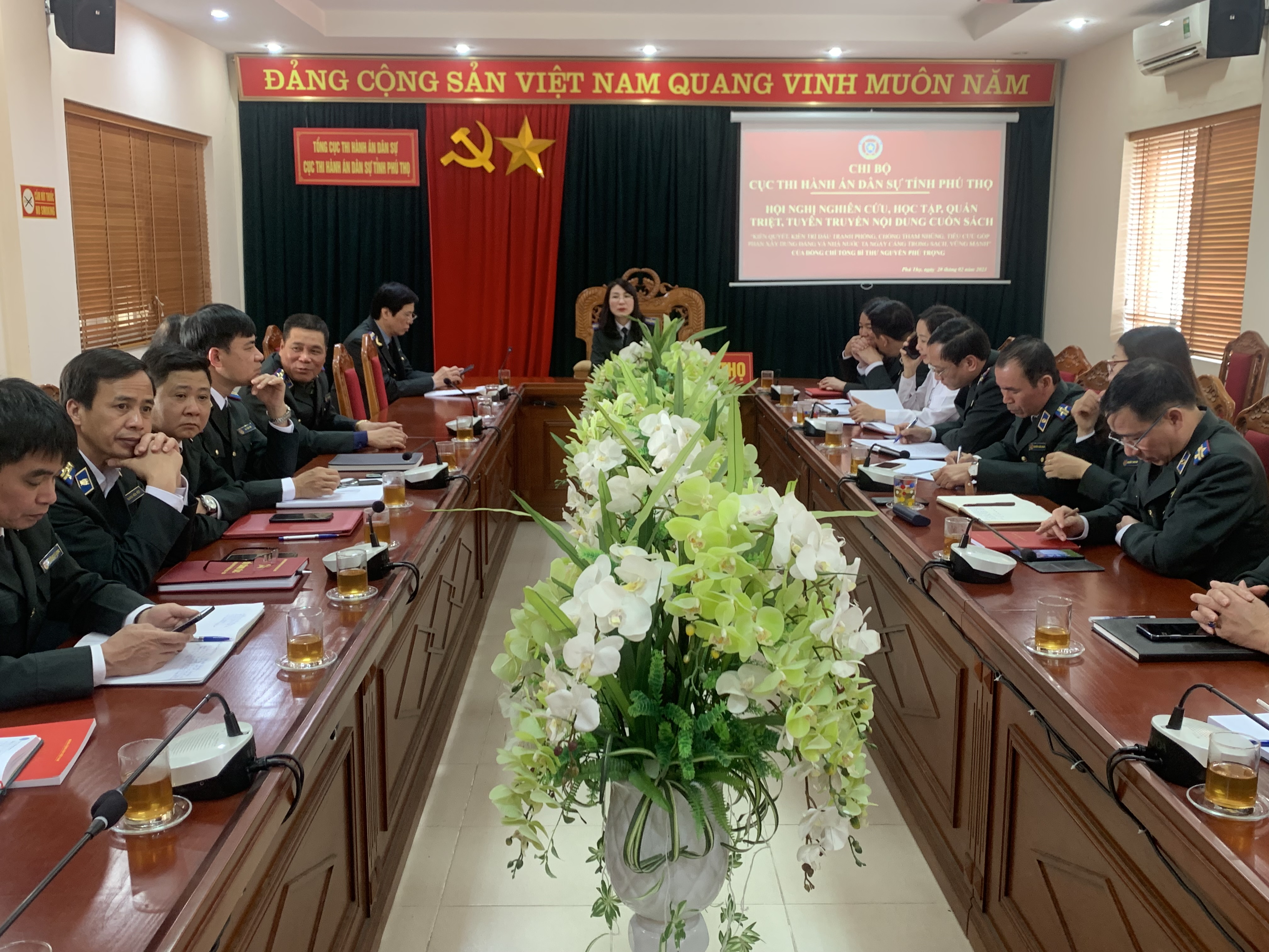 Cục THADS tỉnh Phú Thọ tham dự Hội nghị nghiên cứu, học tập, quán triệt, tuyên truyền nội dung Cuốn sách 