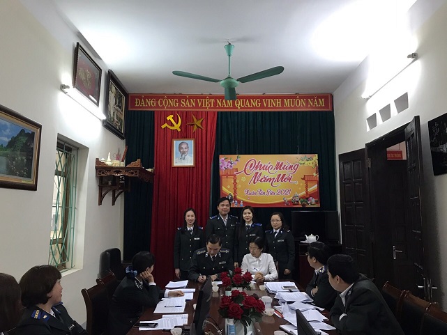 Chi cục THADS thành phố Việt Trì tổ chức Hội nghị cán bộ, công chức chức, người lao động năm 2020