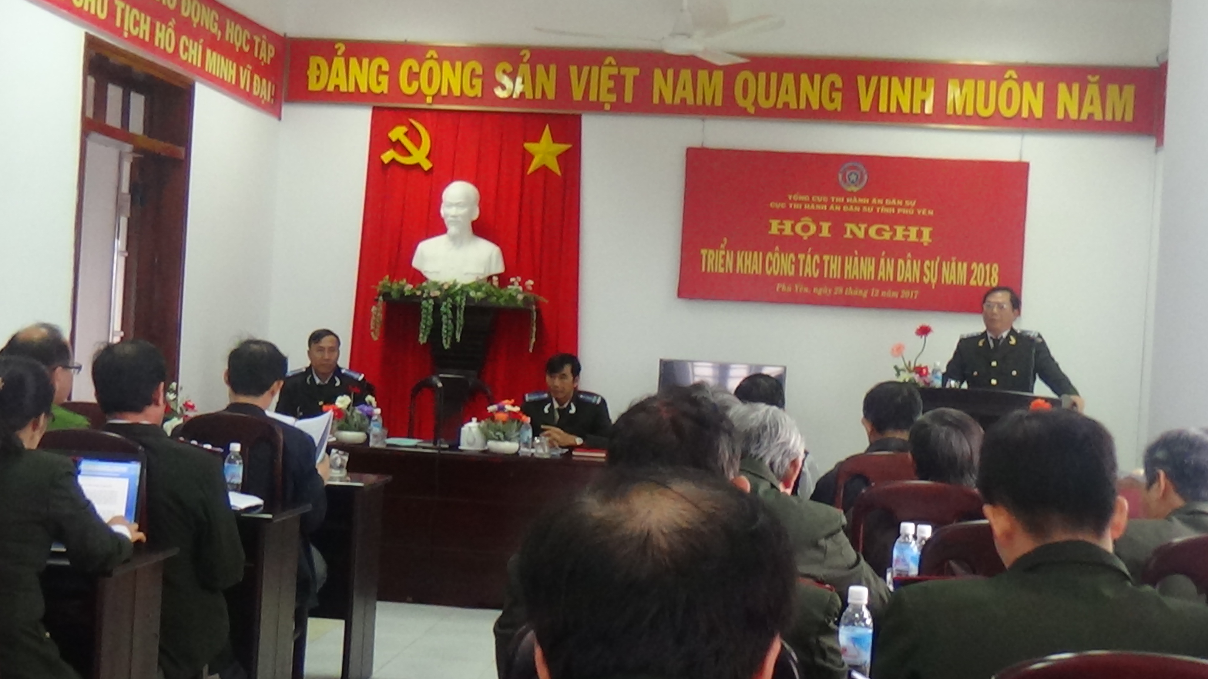 Cục Thi hành án dân sự tỉnh Phú Yên triển khai công tác năm 2018