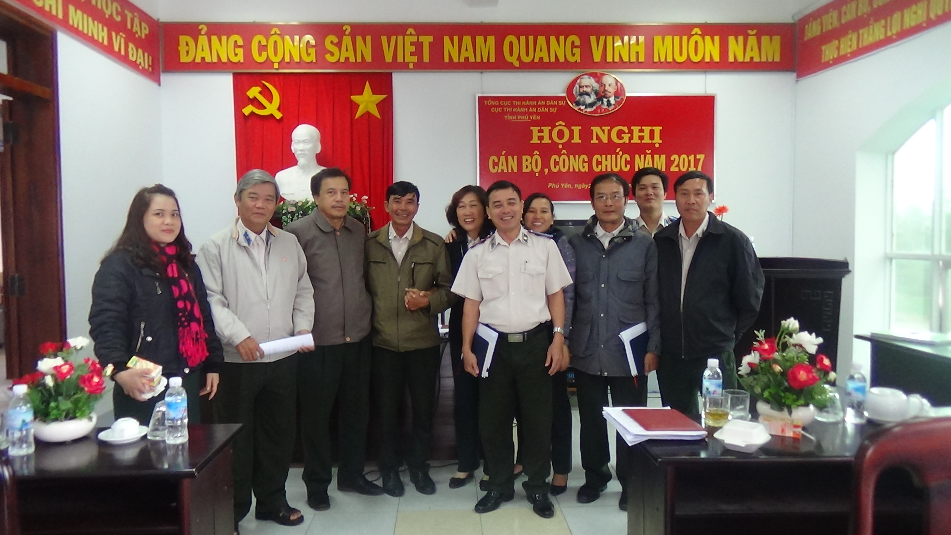 Phú Yên: Cục THADS tổ chức Hội nghị cán bộ, công chức năm 2017