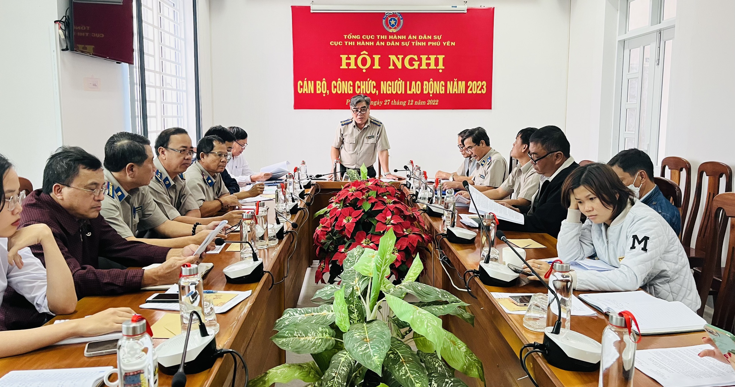 Cục Thi hành án dân sự tỉnh Phú Yên: Tổ chức Hội nghị cán bộ, công chức, người lao động năm 2023